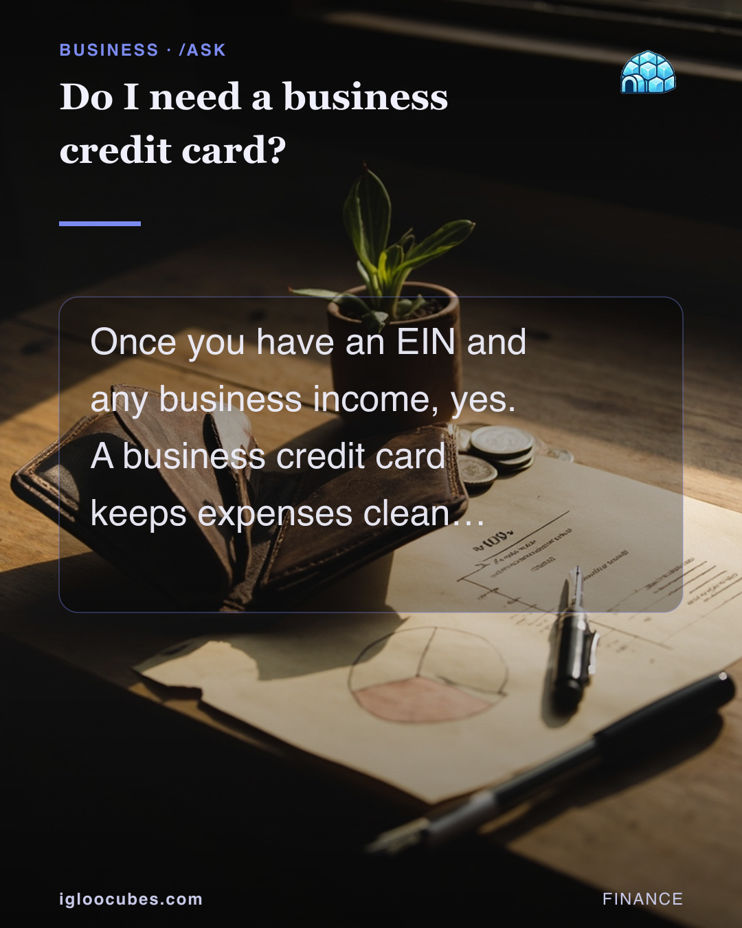 Do I need a business credit card?