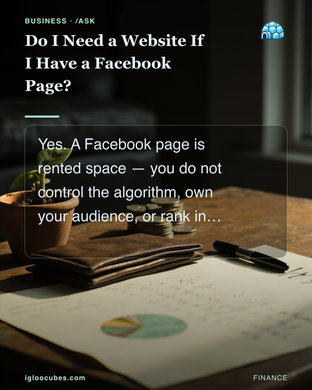 Do I Need a Website If I Have a Facebook Page?