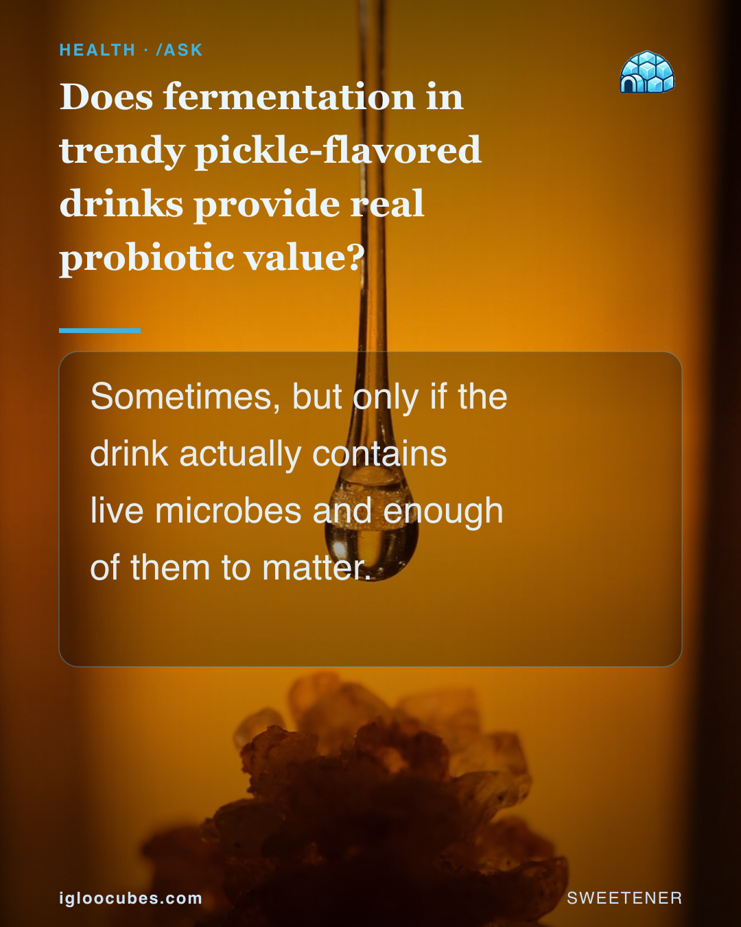 Does fermentation in trendy pickle-flavored drinks provide real probiotic value?