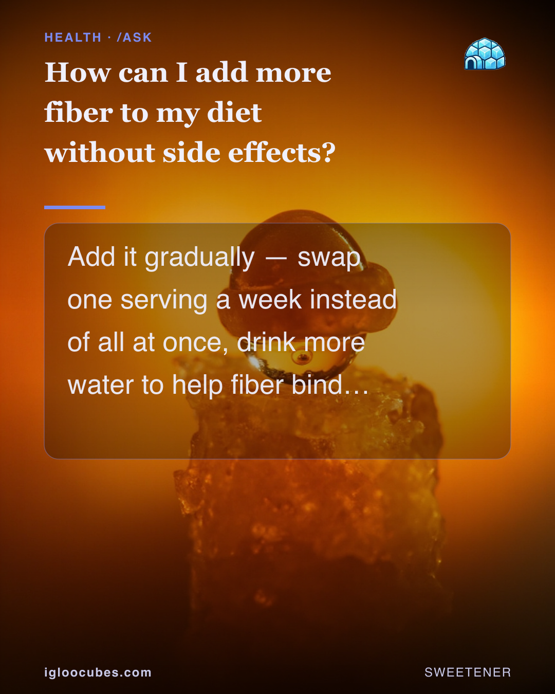How can I add more fiber to my diet without side effects?