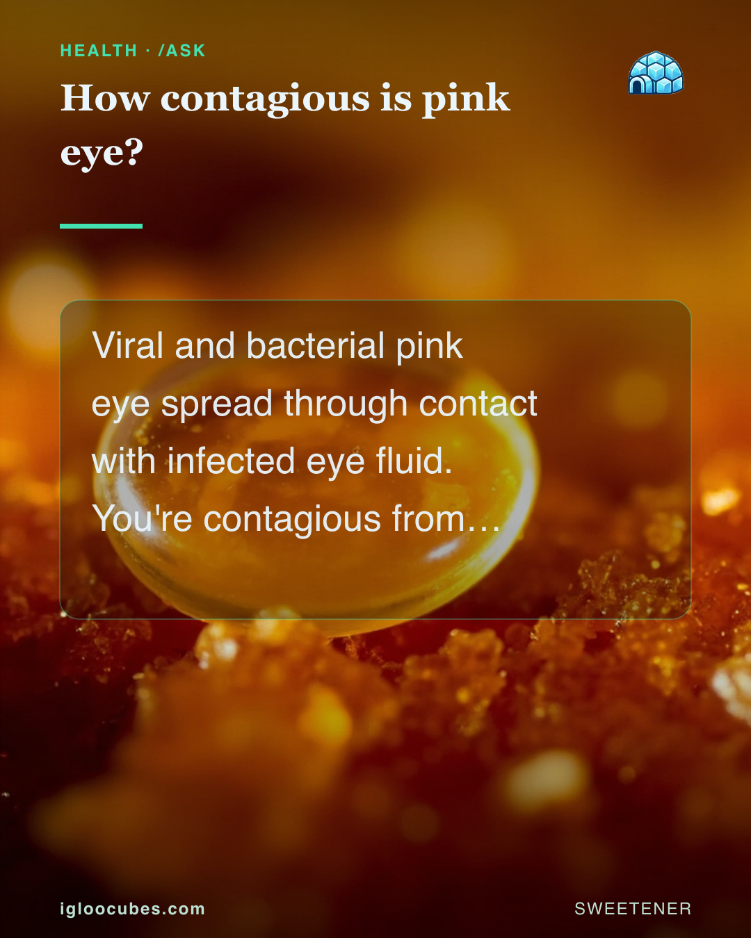 How contagious is pink eye?