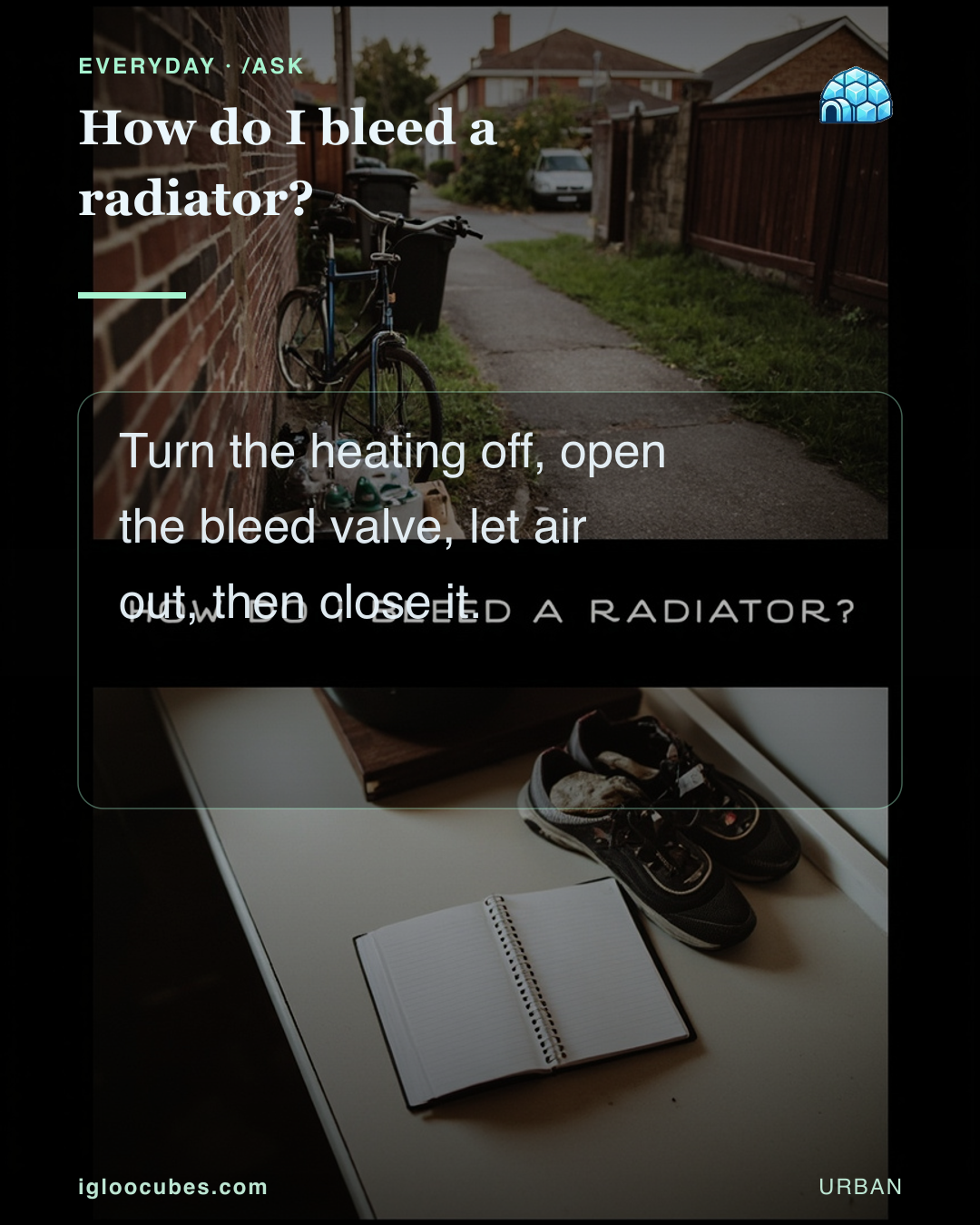 How do I bleed a radiator?