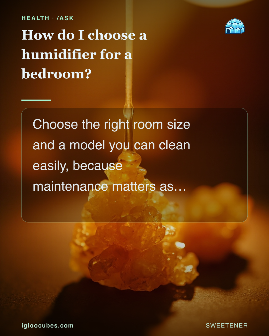 How do I choose a humidifier for a bedroom?