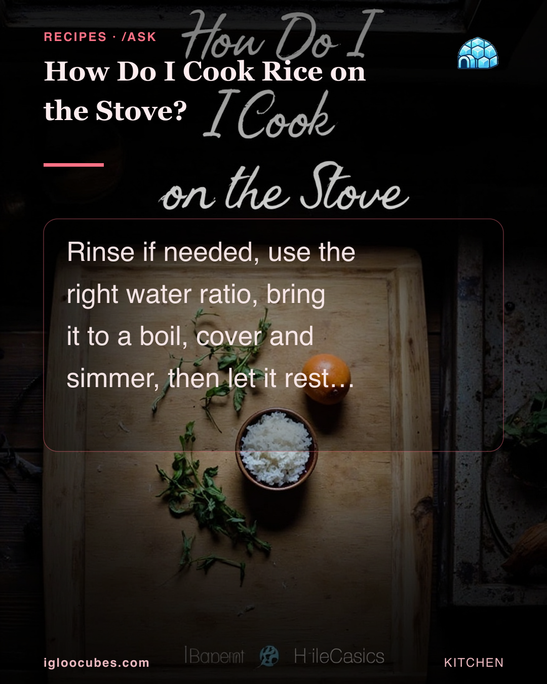 How Do I Cook Rice on the Stove?