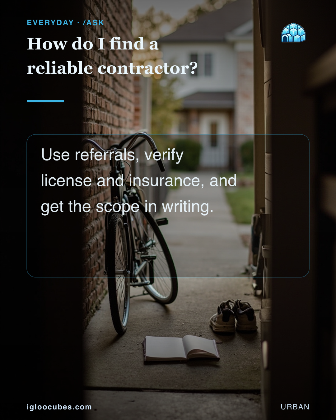 How do I find a reliable contractor?