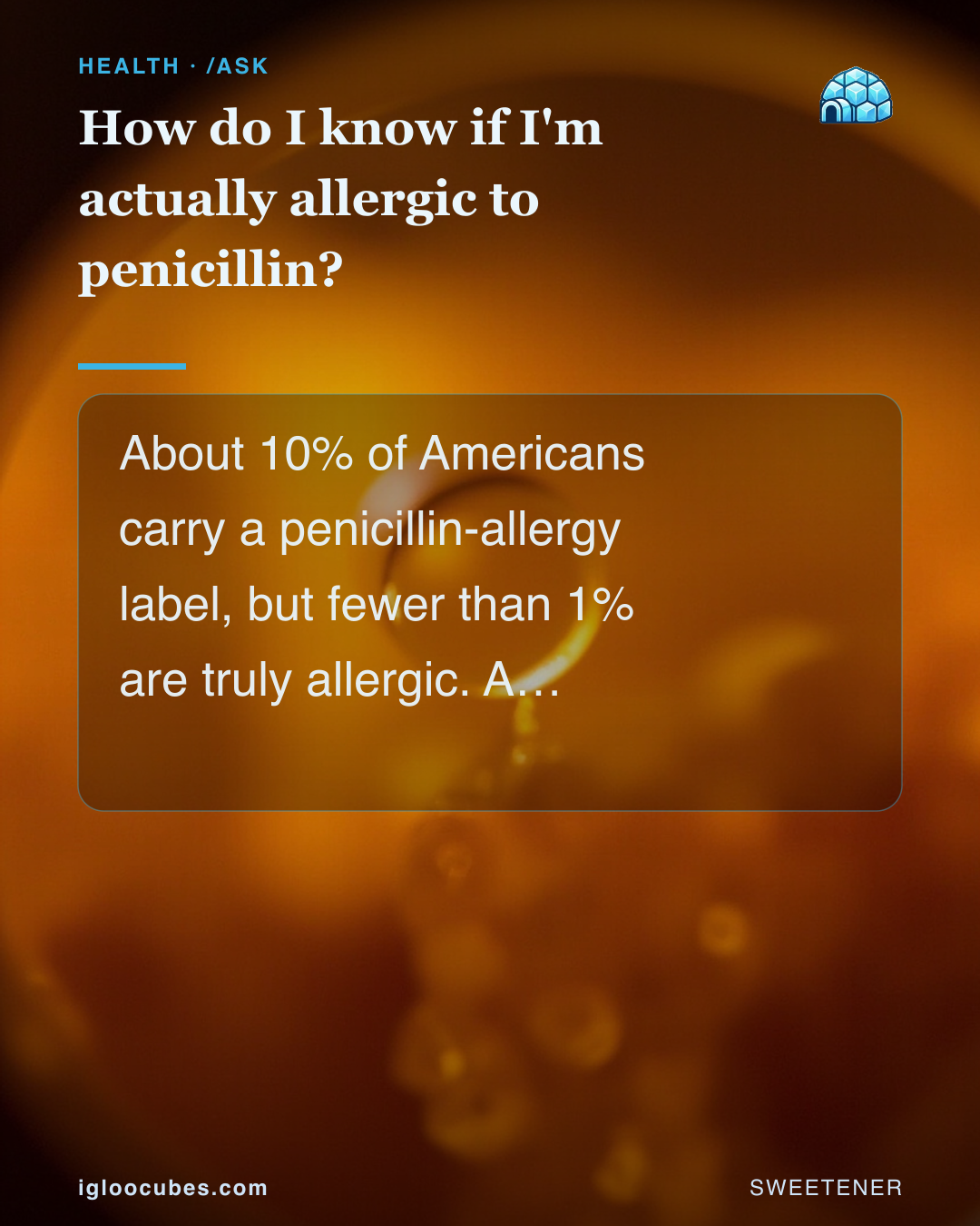 How do I know if I'm actually allergic to penicillin?