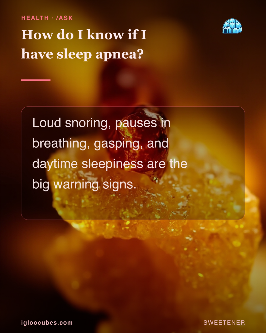 How do I know if I have sleep apnea?