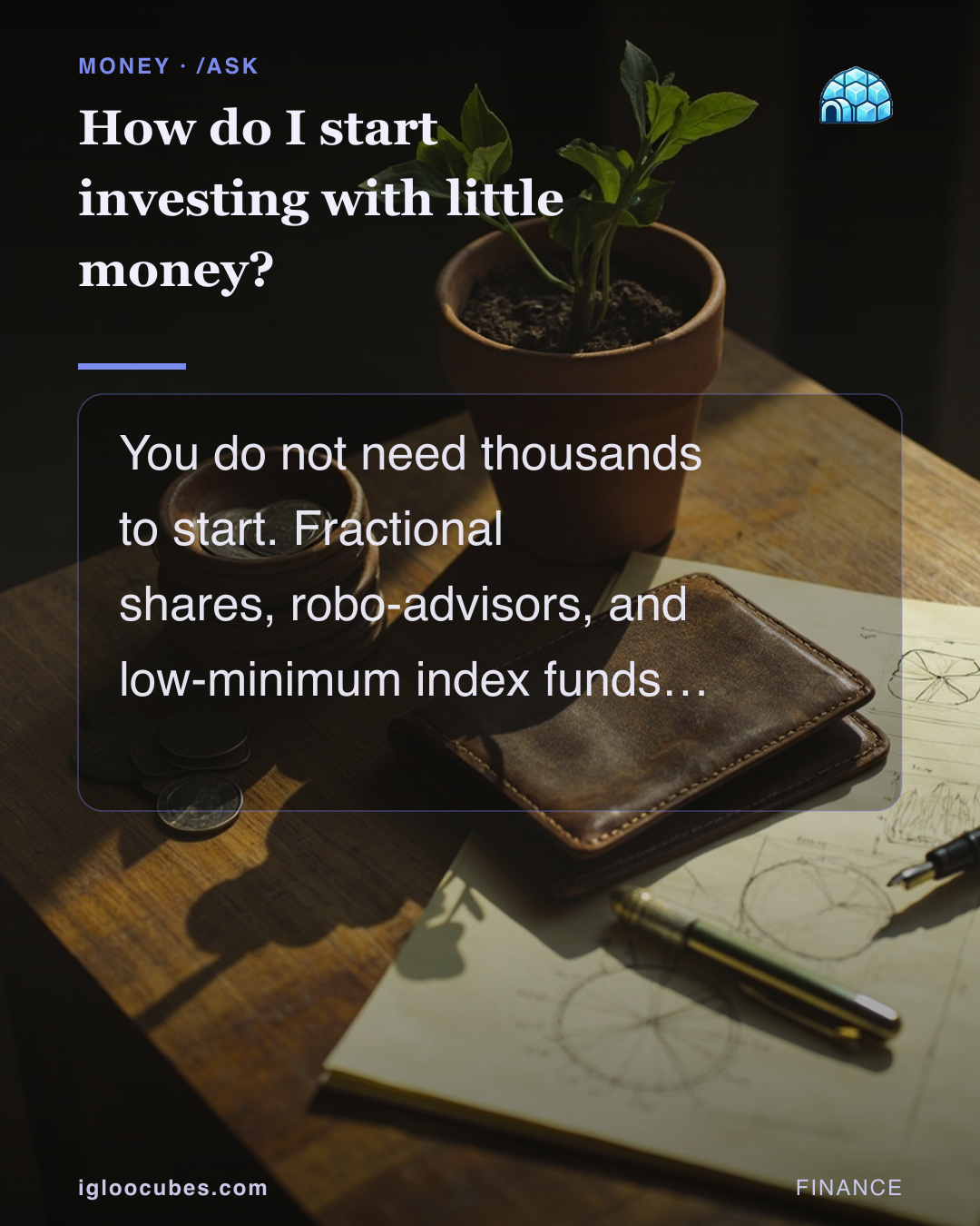 How do I start investing with little money?