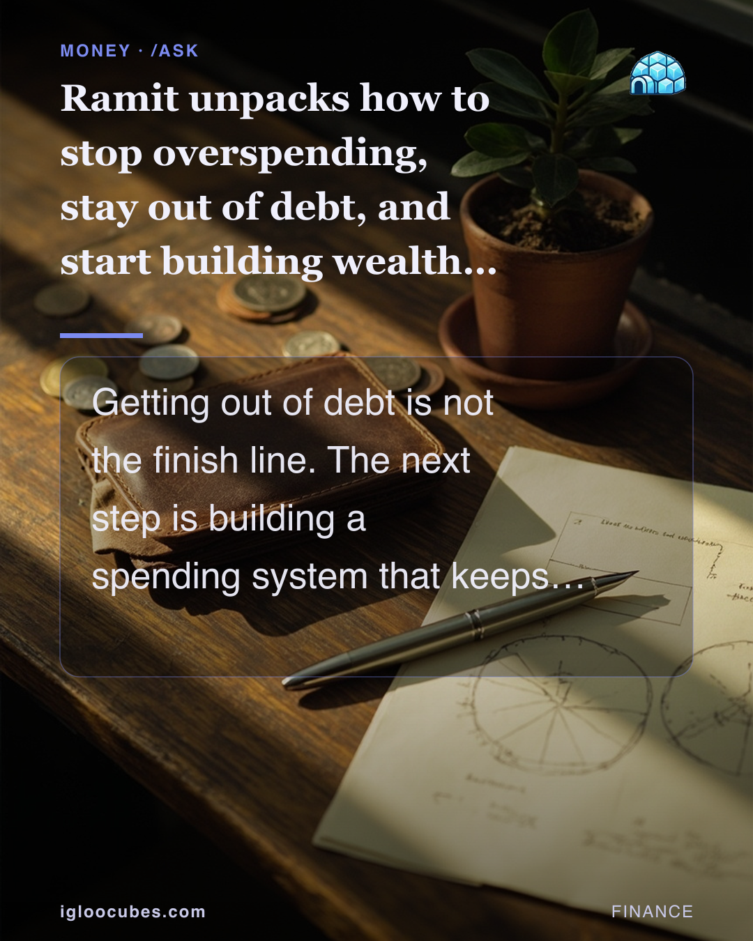 How do I stop overspending after I have paid off my debt?