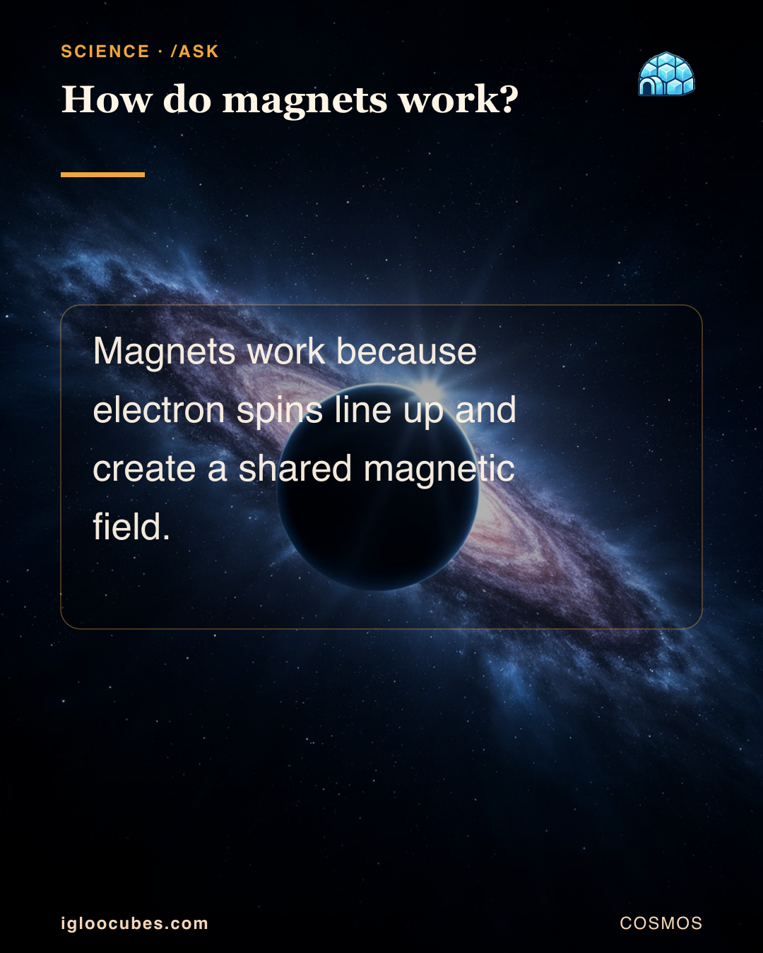 How do magnets work?
