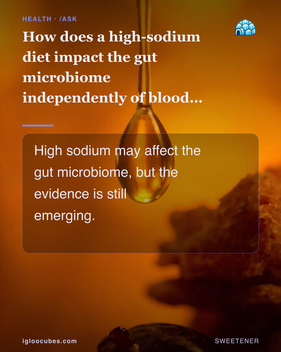 How does a high-sodium diet impact the gut microbiome independently of blood pressure?