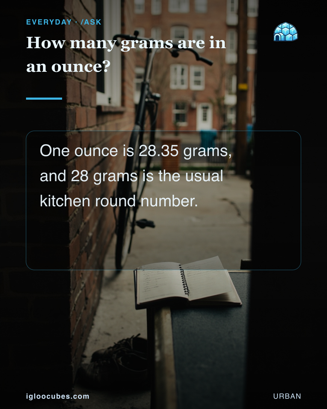 How many grams are in an ounce?