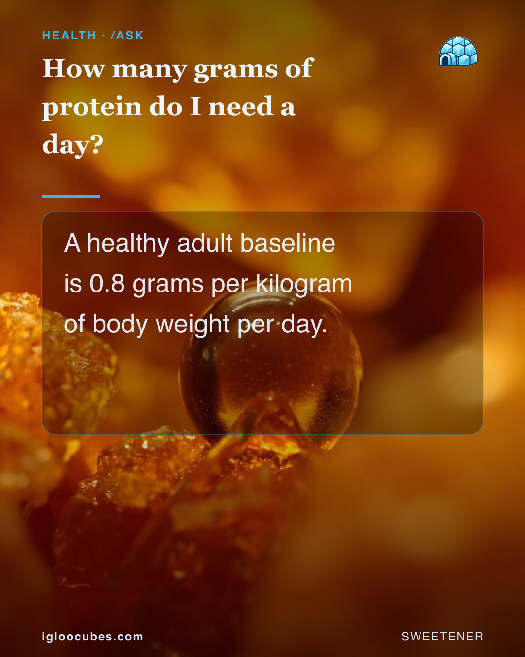 How many grams of protein do I need a day?