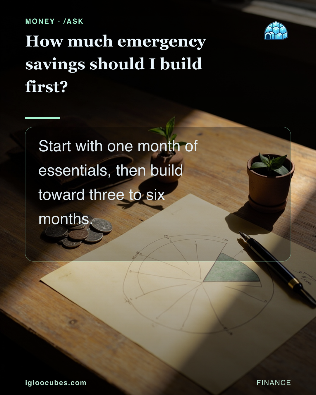 How much emergency savings should I build first?