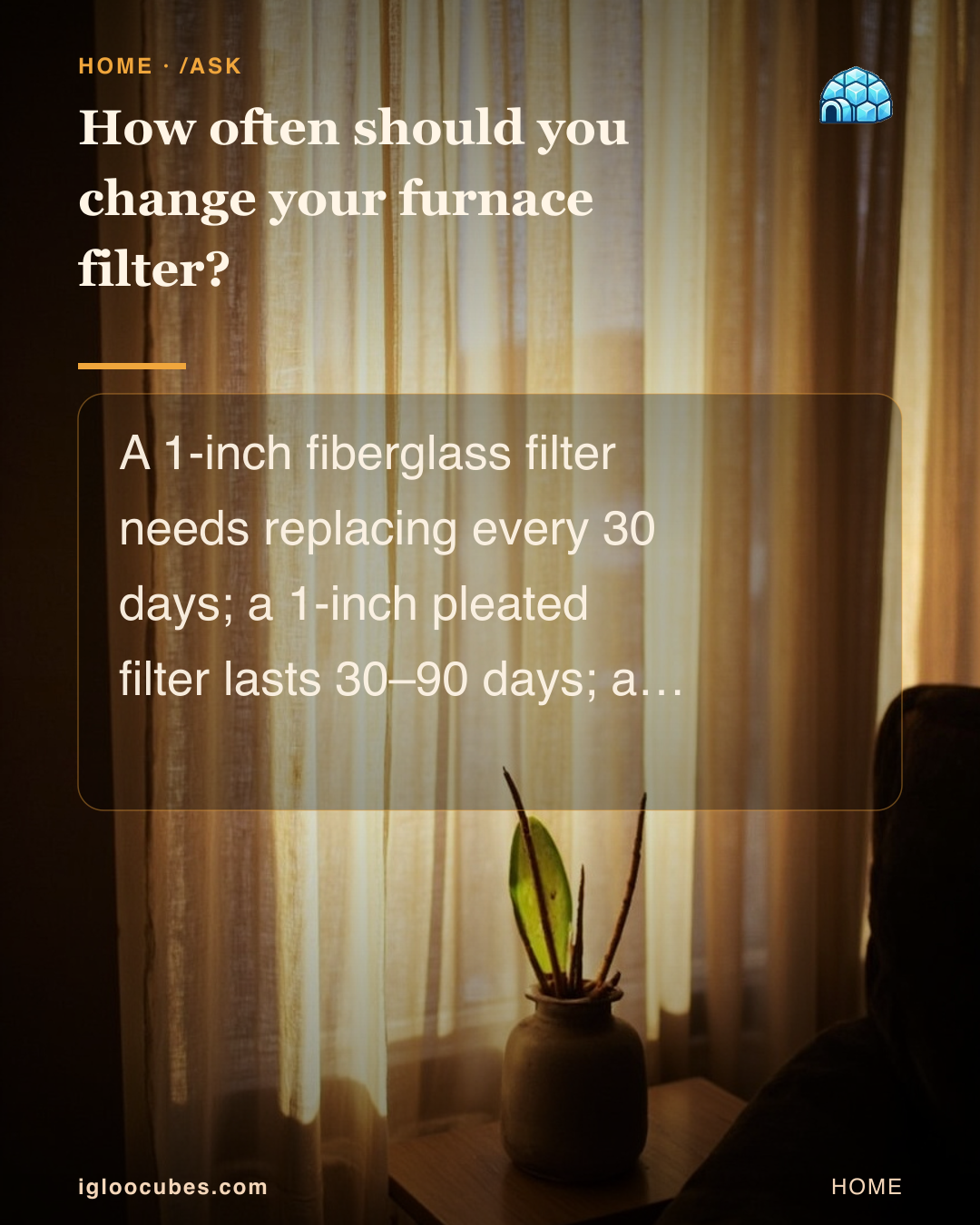 How often should you change your furnace filter?