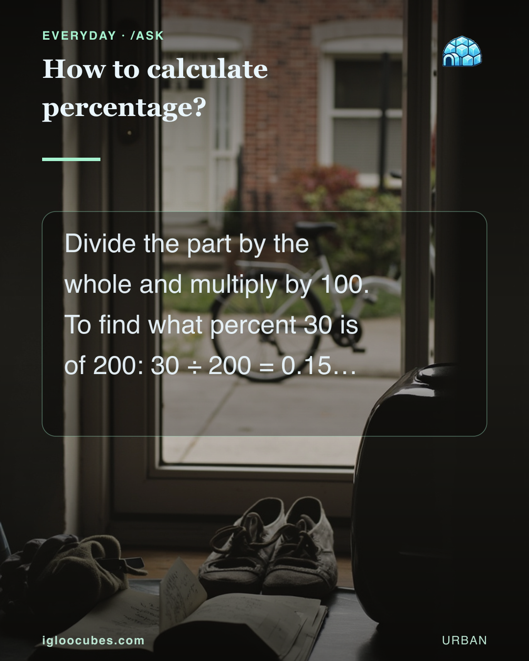 How to calculate percentage?