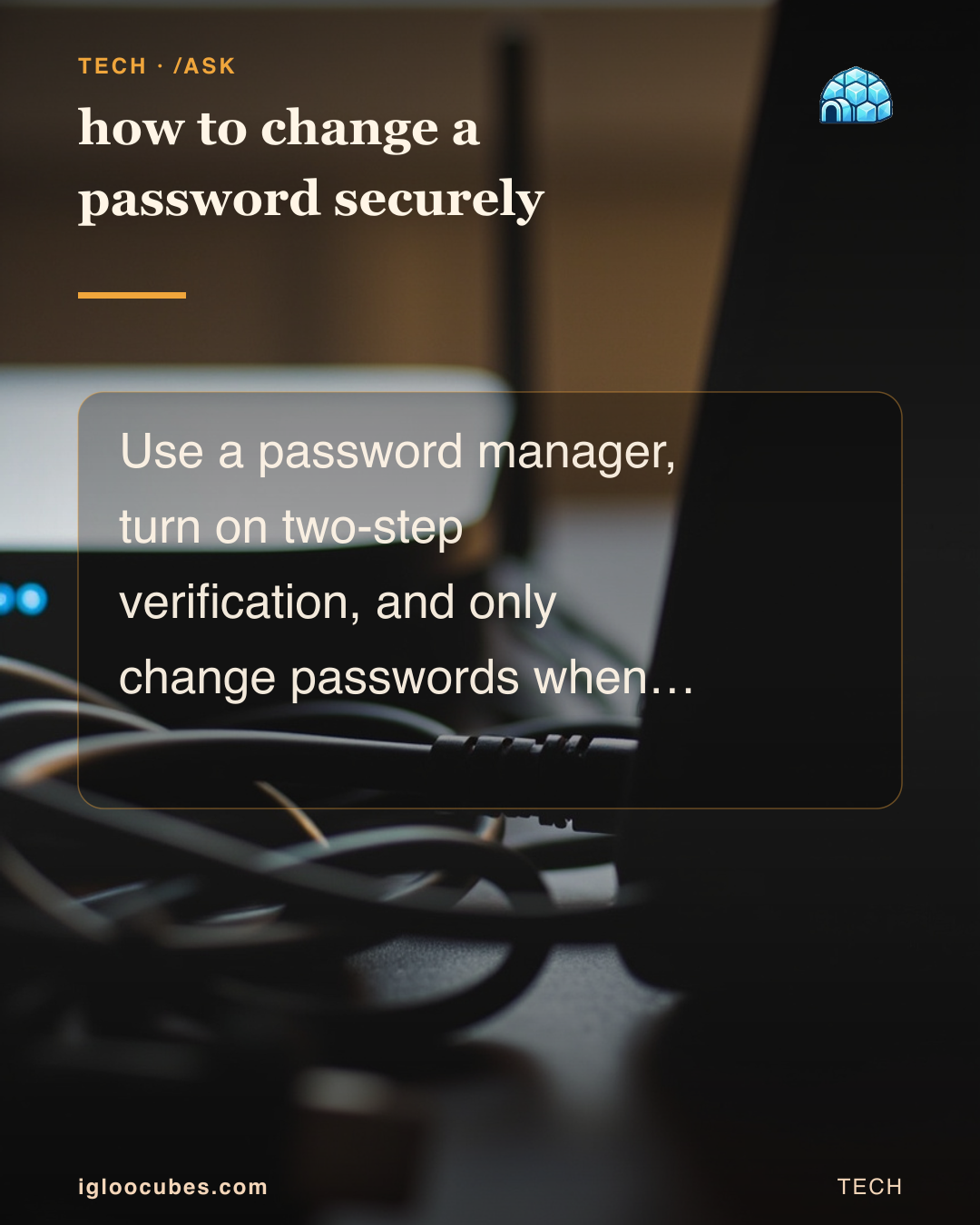 how to change a password securely