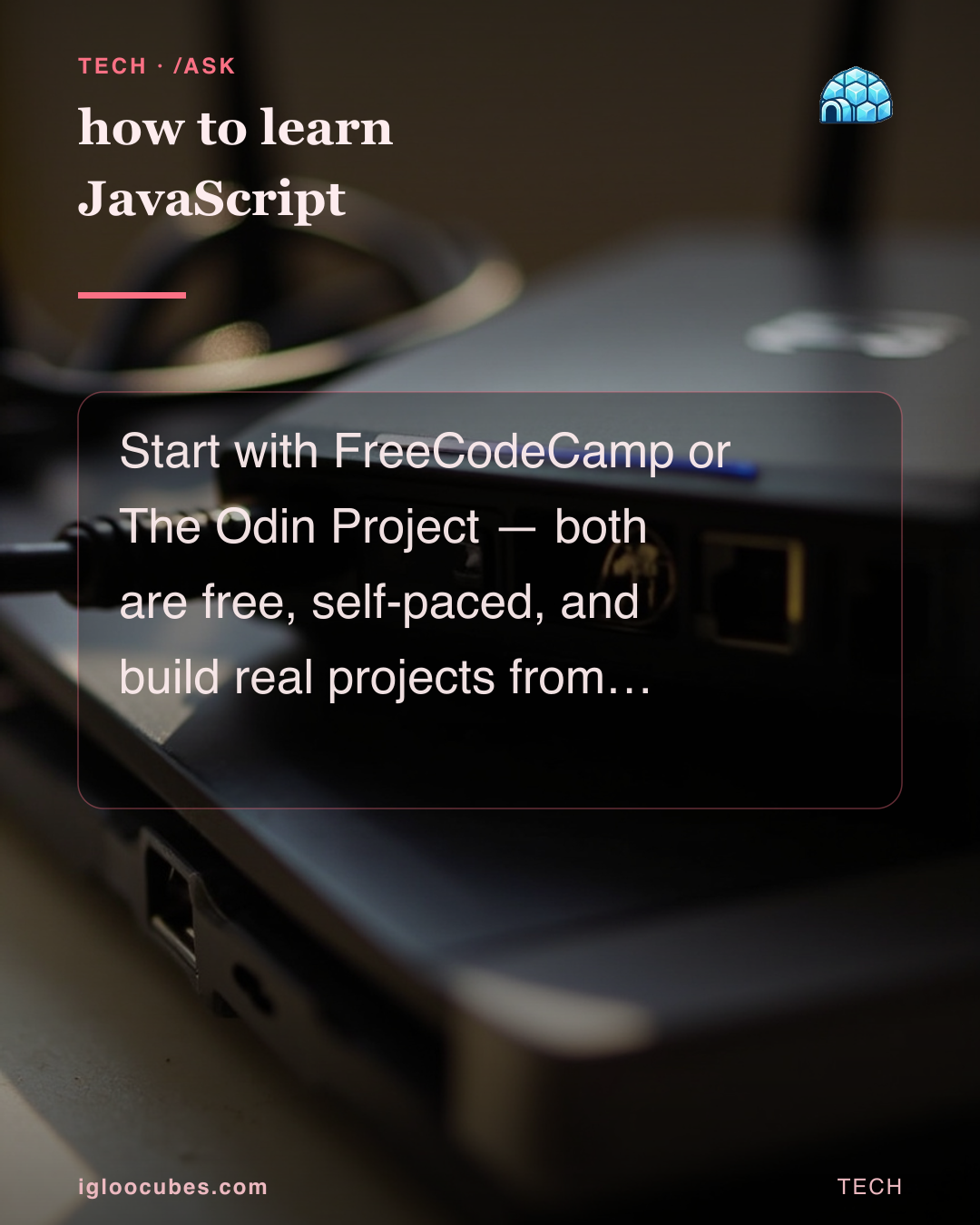 how to learn JavaScript