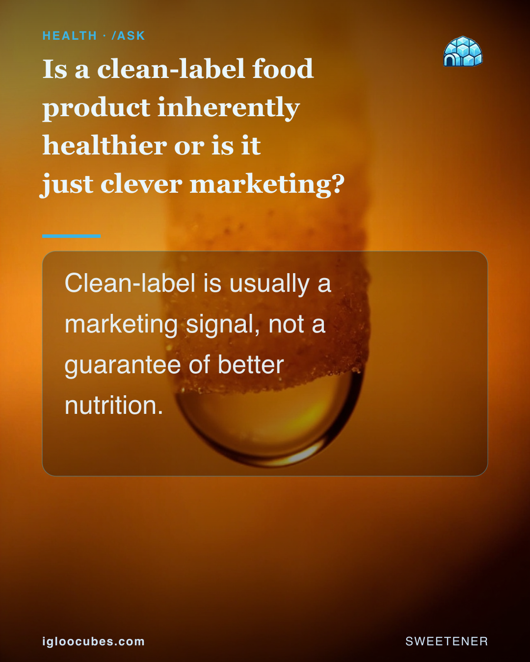 Is a clean-label food product inherently healthier or is it just clever marketing?