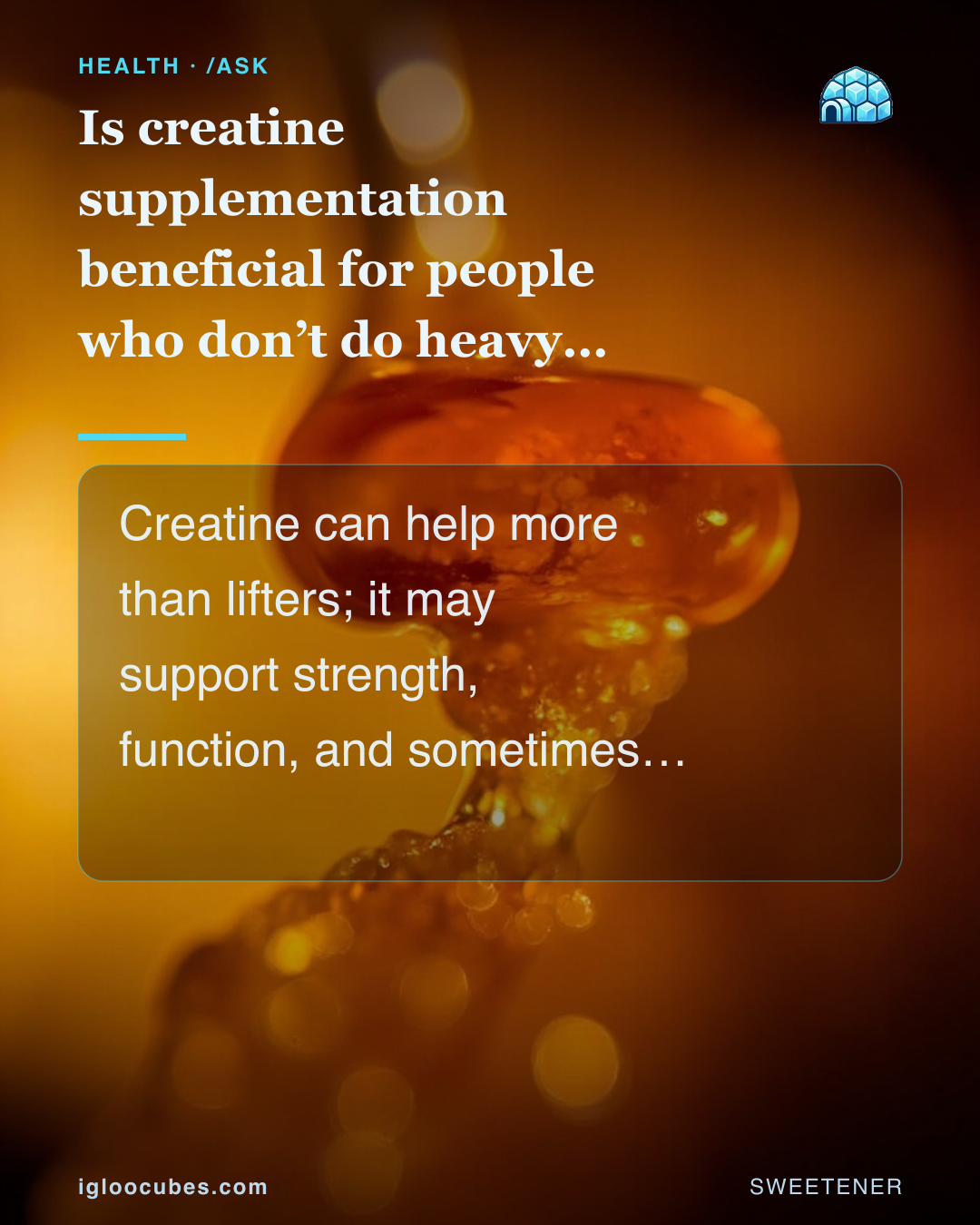 Is creatine supplementation beneficial for people who don’t do heavy weightlifting?