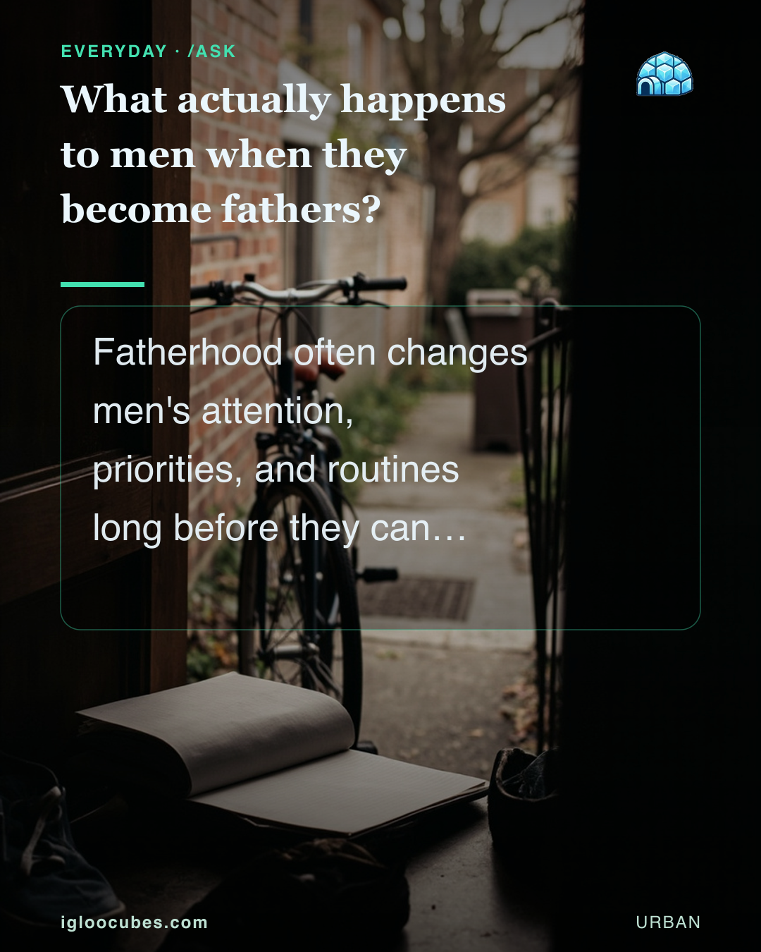 What actually happens to men when they become fathers?