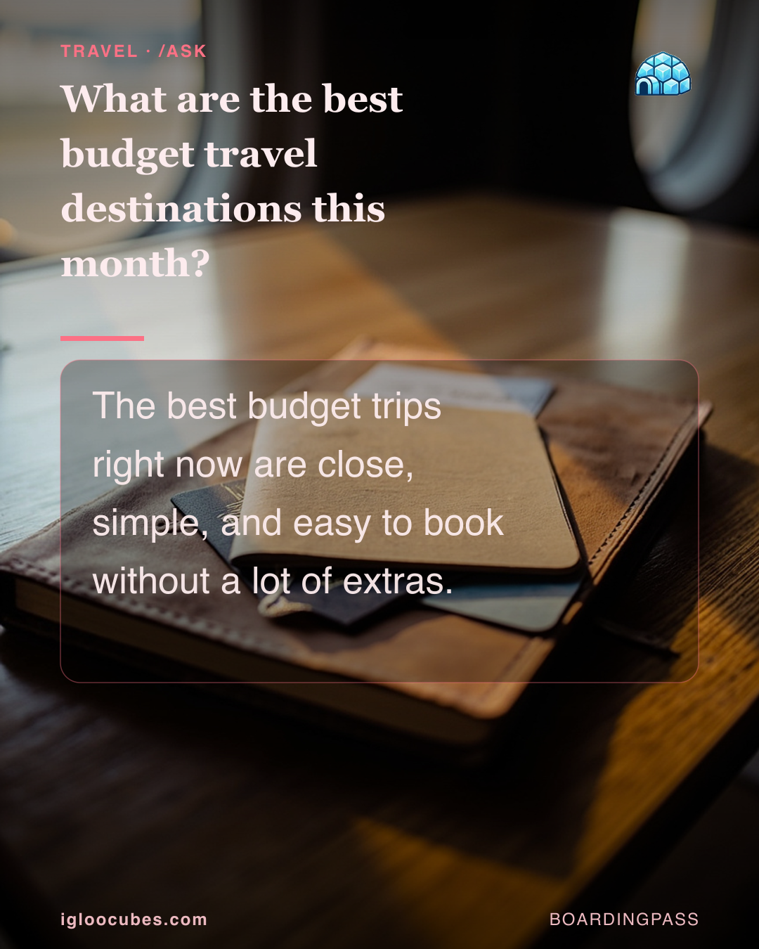 What are the best budget travel destinations this month?