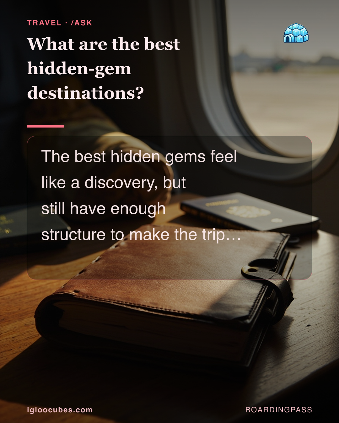 What are the best hidden-gem destinations?