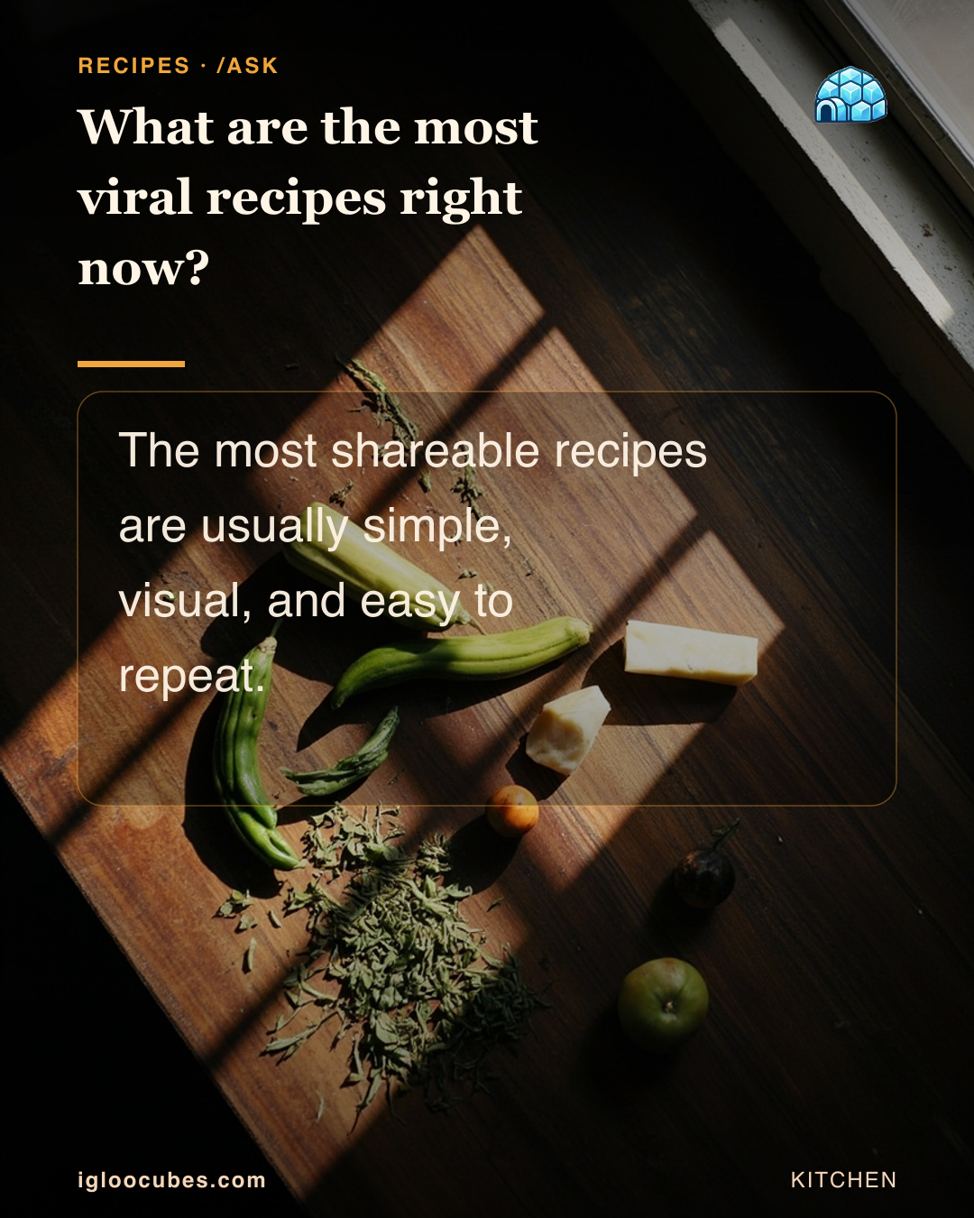 What are the most viral recipes right now?