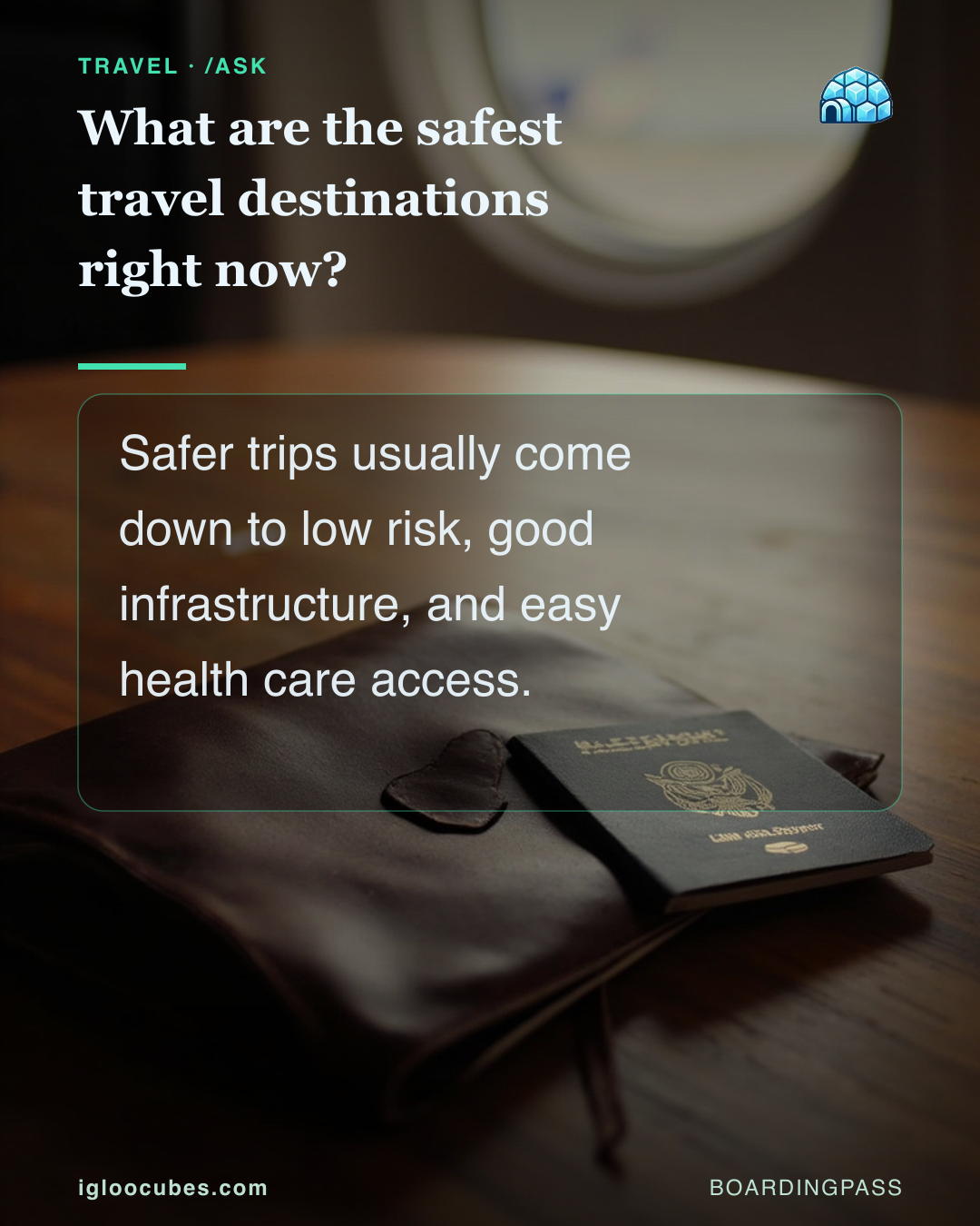 What are the safest travel destinations right now?