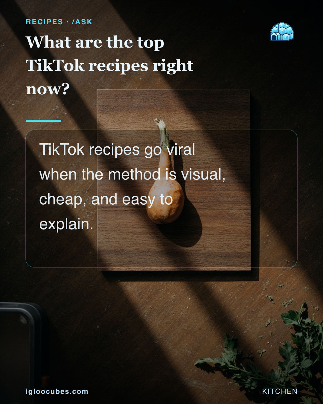 What are the top TikTok recipes right now?