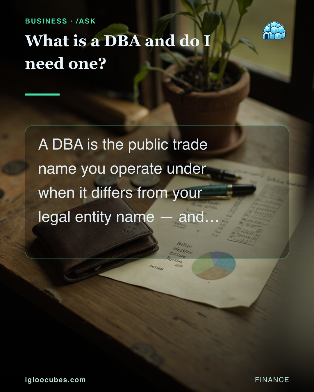 What is a DBA and do I need one?