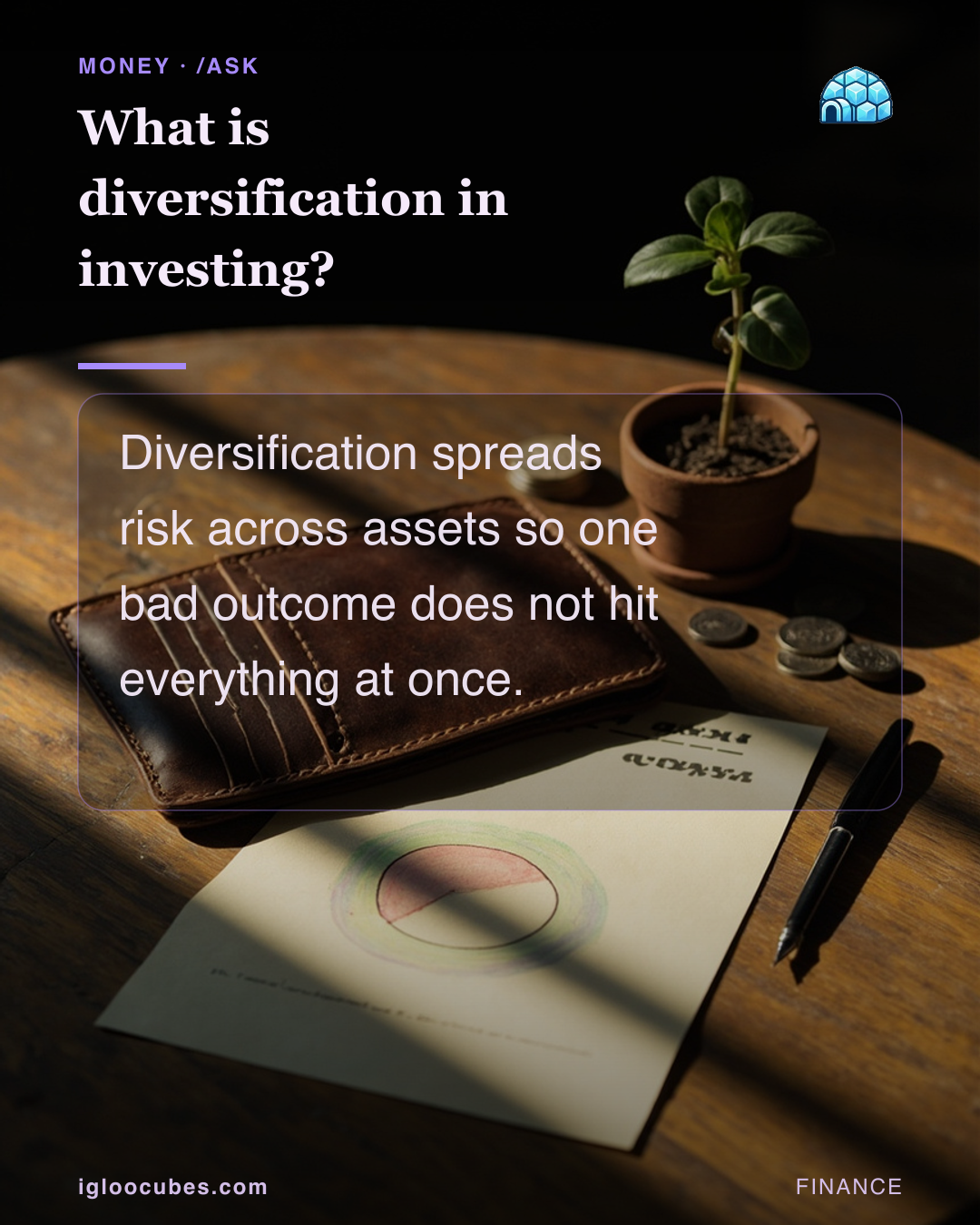 What is diversification in investing?