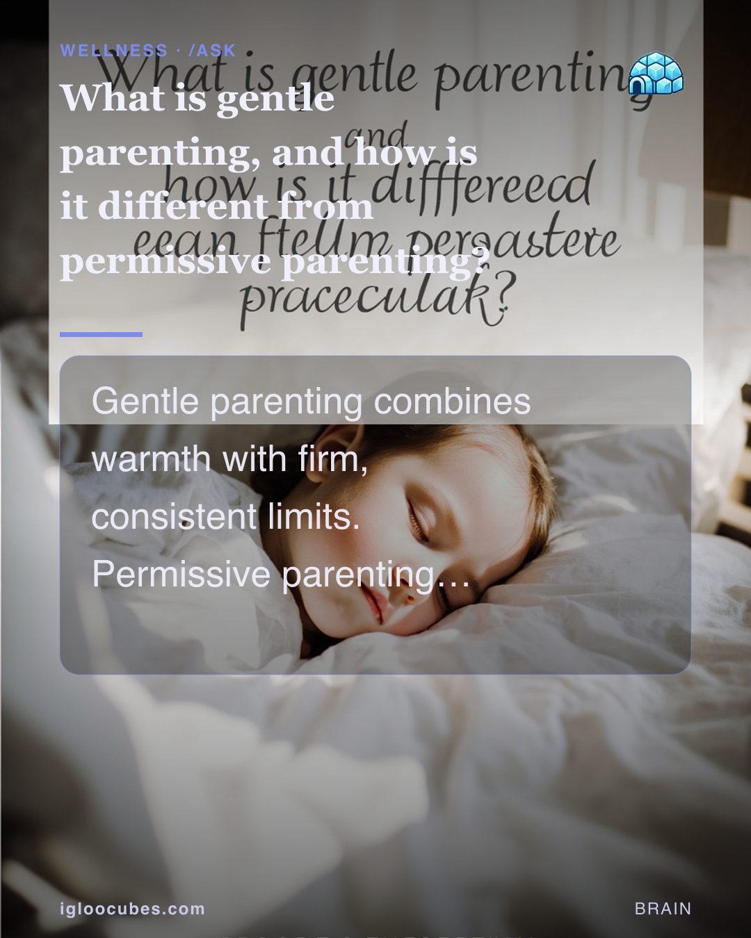 What is gentle parenting, and how is it different from permissive parenting?