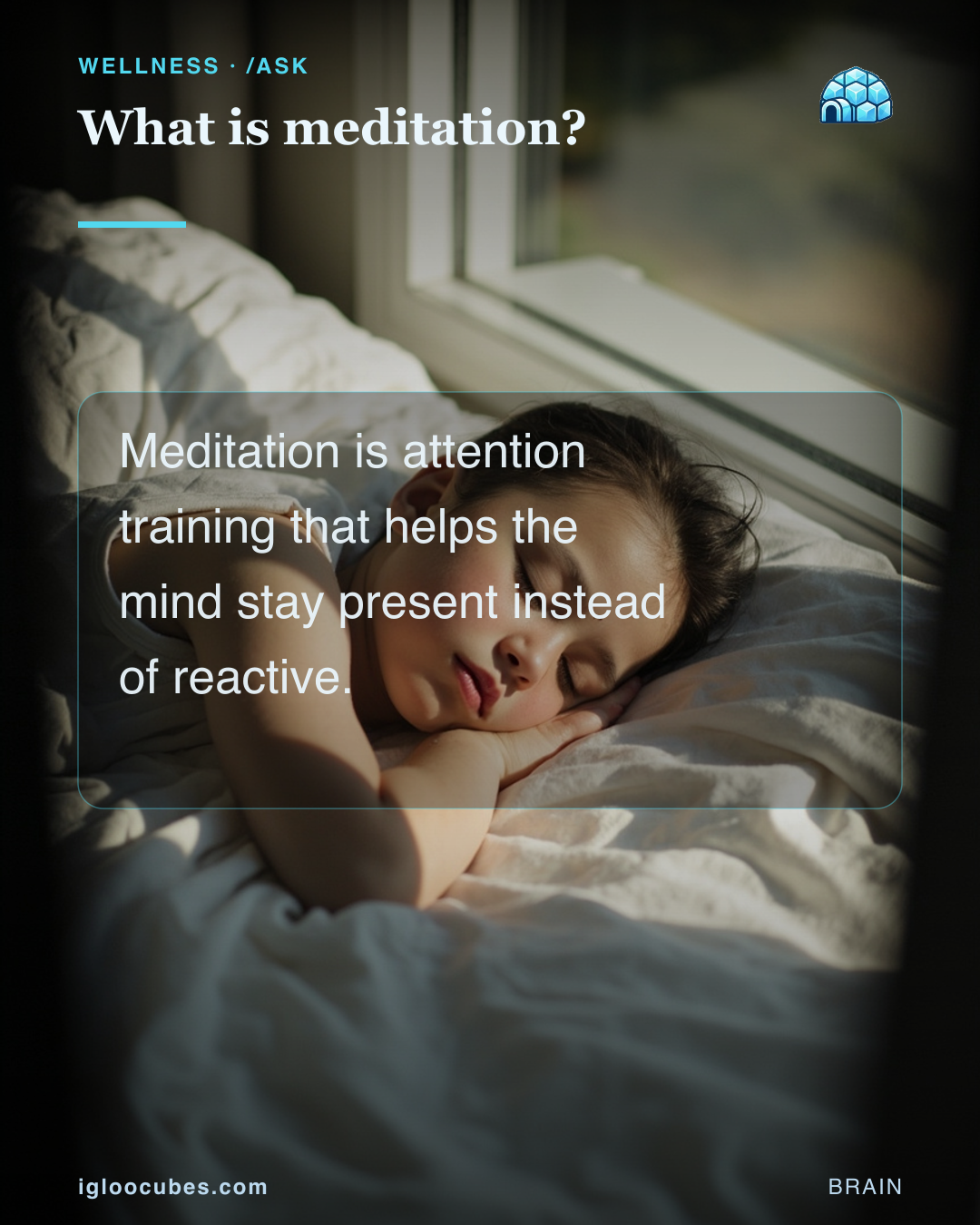 What is meditation?