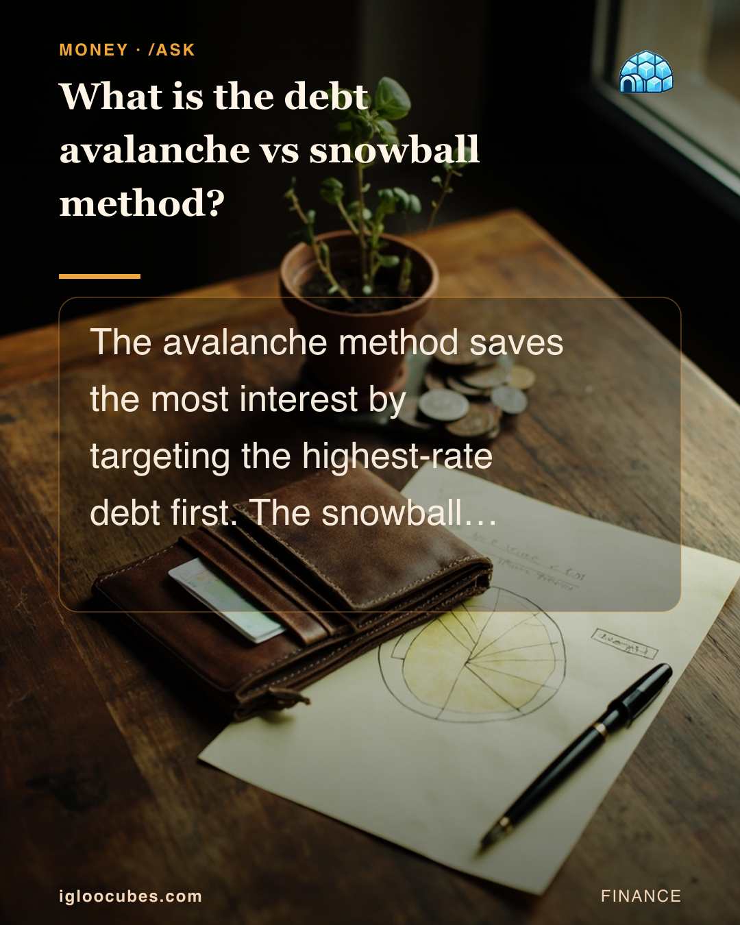 What is the debt avalanche vs snowball method?