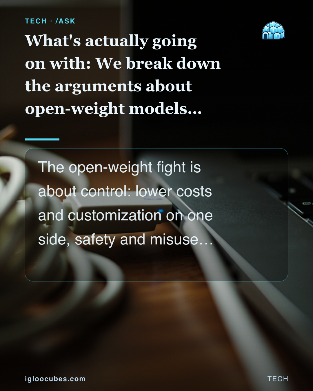 What's actually going on with: We break down the arguments about open-weight models unfolding in Silicon Valley right now?