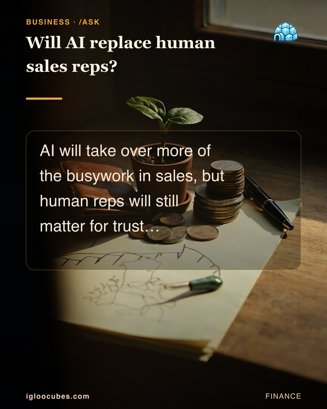 Will AI replace human sales reps?